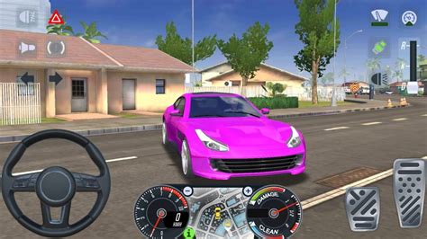 Purple Ferrari Gtc Lusso Luxury Car Walkthroughs Taxi Sim