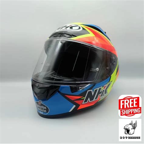 Nhk Helmet Gpr Tech Street Full Face Ryusei Yamanaka Shopee Malaysia