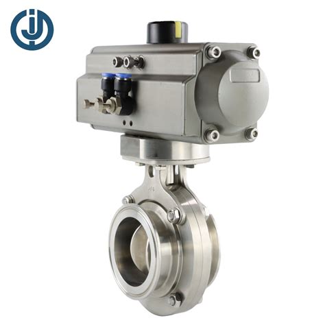 Stainless Steel 316l Sanitary Grade 360 Degree Triclover Star Discharge Valve China Butterfly