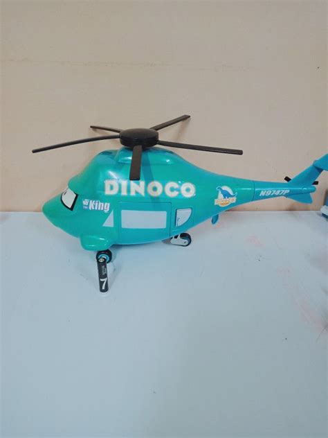 Disney Pixar Cars Dinoco Helicopter 14", Hobbies & Toys, Toys & Games ...