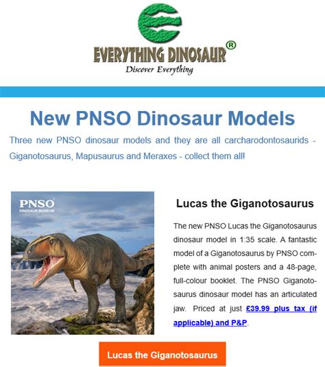 April Everything Dinosaur Blog