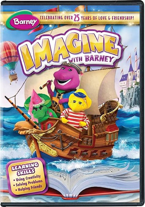 Barney Imagine With Barney Dvd Amazonca Dean Wendt Carey Stinson