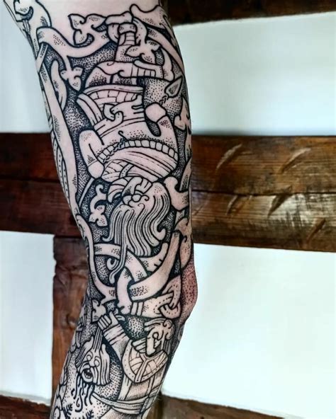 18 Mighty Odin Tattoos For Lovers Of Norse Mythology