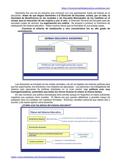 Las Tres Reformas Hist Ricas Pol Ticas Educativas En Argentina Pdf