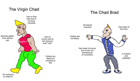 The Virgin Chad Vs The Chad Brad Virginvschad