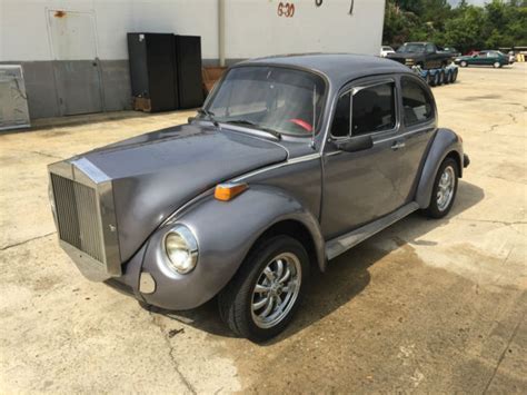 1974 Vw Super Beetle With Rolls Royce Kit Runs And Drives Good For Sale Volkswagen Beetle