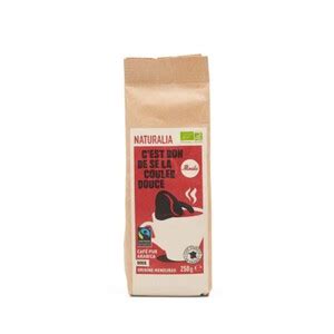 Naturalia Café Moulu Doux Pur Arabica 250g Naturalia Courses en ligne