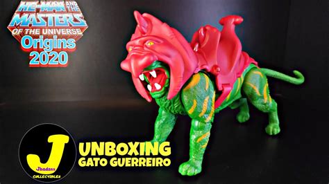 He Man Origins Gato Guerreiro Battle Cat Masters Of The Universe