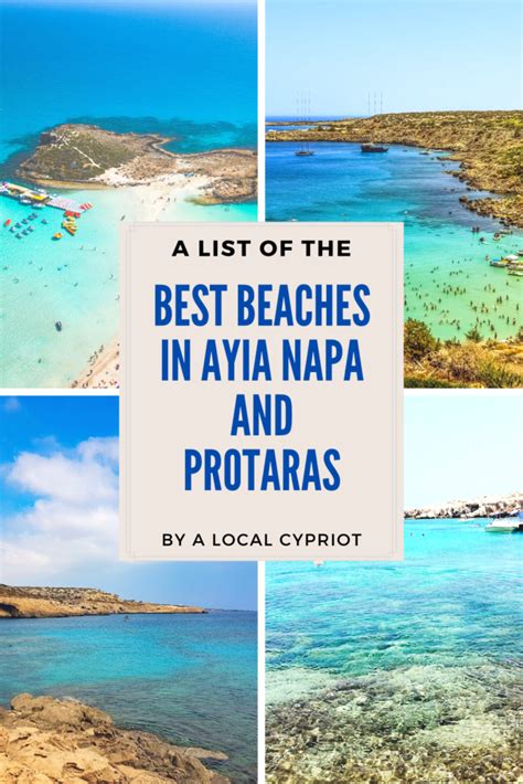 Beaches In Ayia Napa And Protaras The Best List By A Local Ayia