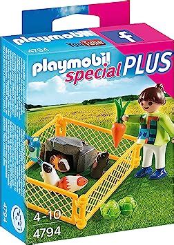 Playmobil M Dchen Mit Meerschweinchen Amazon De Spielzeug