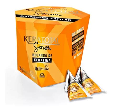 Caja Exhibidora De Serum Keratotal Bellissima X 24 Piramides MercadoLibre