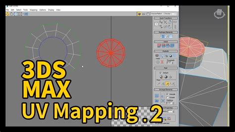 Ds Max Uv Mapping Uv Youtube