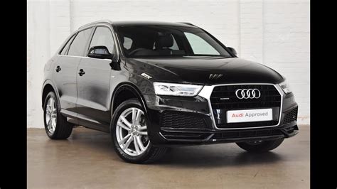 Gl67fxs Audi Q3 Tdi Quattro S Line Edition Black 2017 Slough Audi Youtube