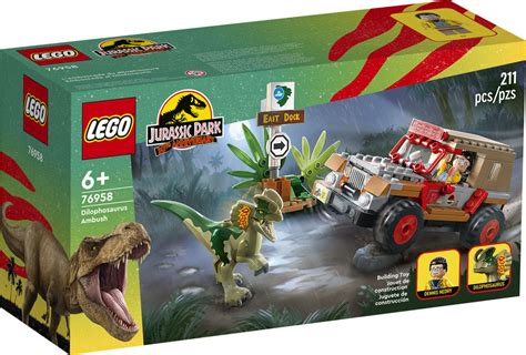 LEGO Jurassic Park Dilophosaurus Ambush 76958 Amazon Sale January