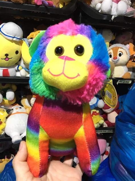 Colorful Monkey Stuffed Toy Lazada Ph