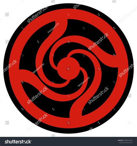 Jujutsu Kaisen Logo Bottons Symbol Vetor Stock Livre De Direitos