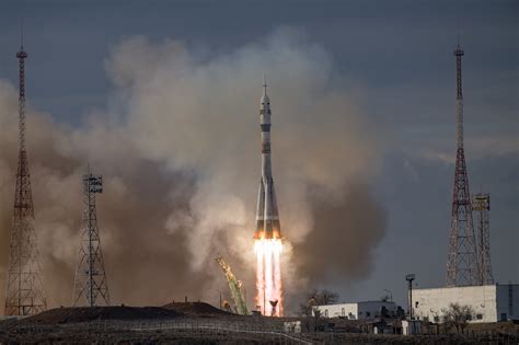 Soyuz Launches To Station After Scrub Spacenews