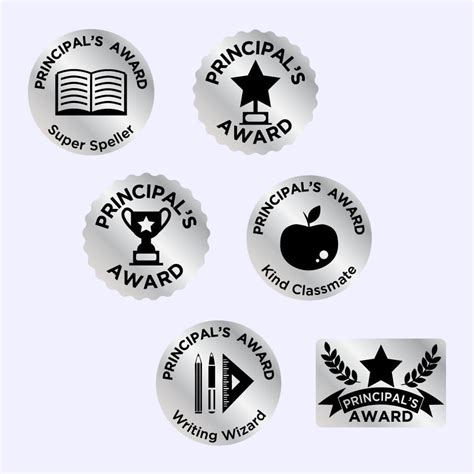 Principal Award Labels – Labels4School