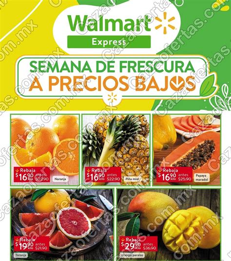 Ofertas Walmart Express Semana De Frescura 25 Al 31 De Marzo 2022