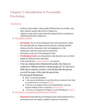 Chapter 16 Lecture And Book Notes Chapter 16 Sex Gender And