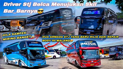 Skil Luar Biasa Driver Stj Belcamarkirin Bus Udah Kayak Bawa Motor