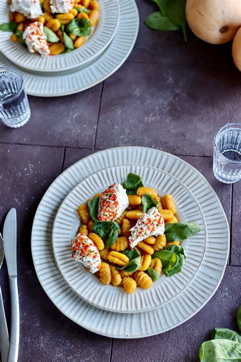 Recette Les gnocchis de courge chèvre et épinards Alix Grousset