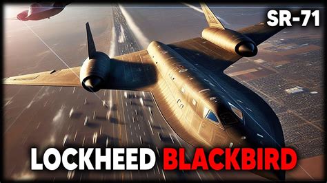 Lockheed Sr 71 Blackbird El Avión Espía Más Rápido Del Mundo Youtube