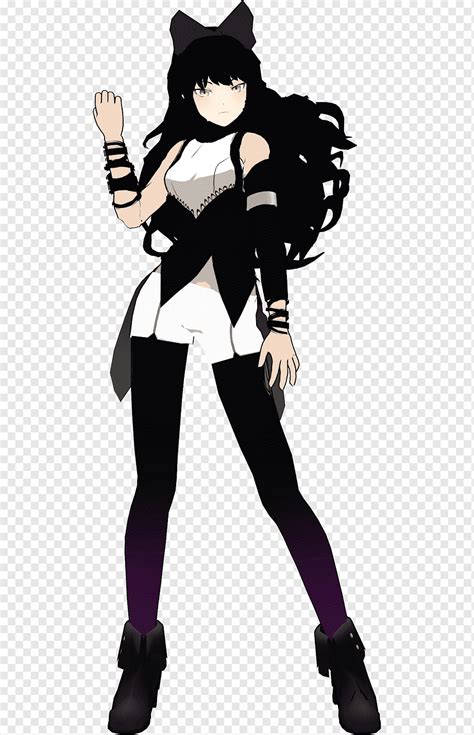 Blake Belladonna Nora Valkyrie Art Graphy Blake Belladonna Black Hair Rwby Fictional