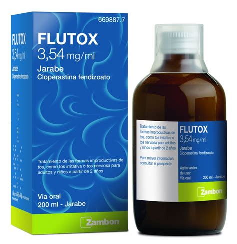 Flutox Mg Ml Jarabe Ml