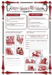 WILL OR GOING TO KEY FULLY EDITABLE ESL Worksheet By Rosario