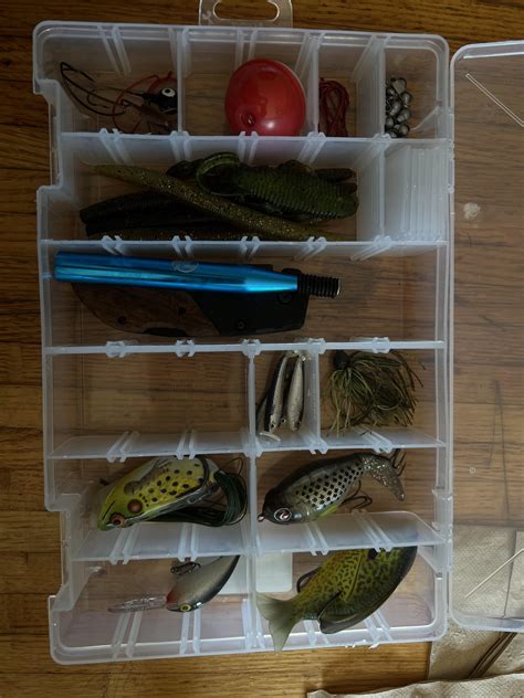 Lure suggestions! Clear water, murky/muddy water, vegetation, clear sky ...