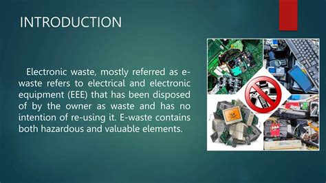 Impact Of E Waste On Environment And Health PPT