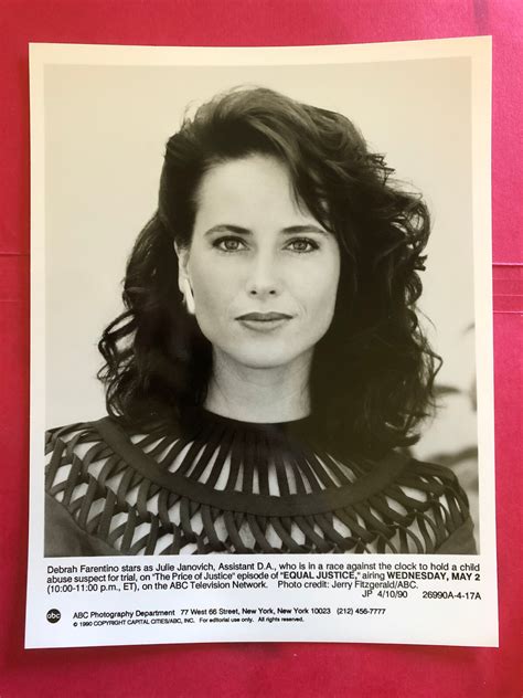 Debrah Farentino 1990 , original vintage press headshot photo | eBay