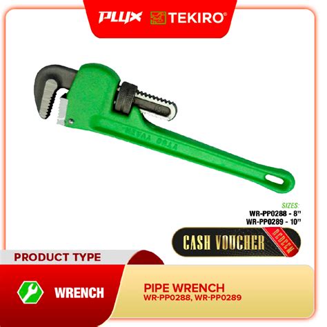 Tekiro Pipe Wrench Without Rubber Handle Size Kunci Pipa Wr