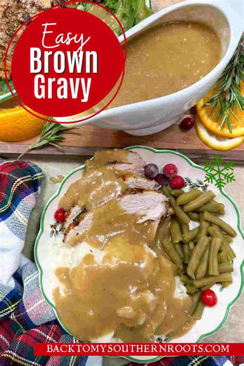 Easy Southern Brown Gravy Recipe Back To My Southern Roots