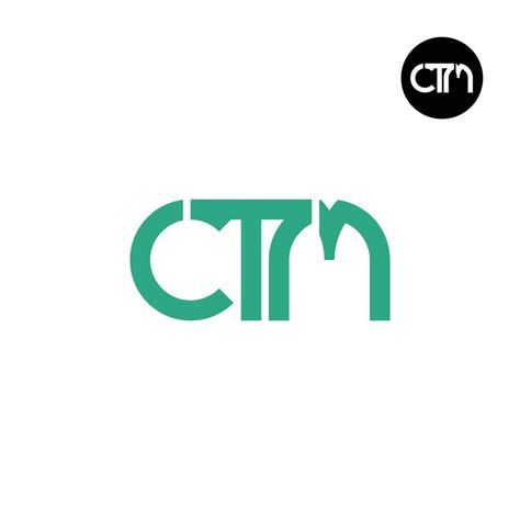 Letter CTM Monogram Logo Design 28016813 Vector Art at Vecteezy