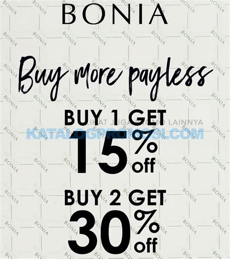 Bonia Promo Buy 2 Disc Up To 30 Off