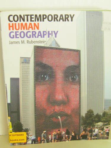 Contemporary Human Geography By Rubenstein James M Good Paperback