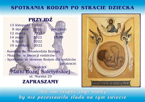 Sotkania Rodzin Po Stracie Dziecka