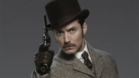 Lacteur Du Dimanche Jude Law Dandy Dans Sherlock Holmes Jeu D