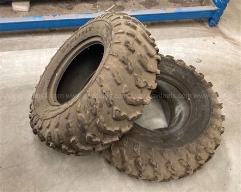 Used Carlisle Trail Wolf Atv Tires At25x11 12 X3 Allsurplus