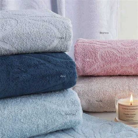 Jogo De Toalhas Banho Bella Celine Nude 4 Peças Leroy Merlin