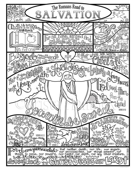 Miracles Of Jesus Coloring Page In Three Sizes 85x11 8x10 Suitable