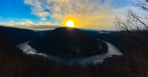 Concho Rim Overlook Gives The Best Views Of Thurmond Wv