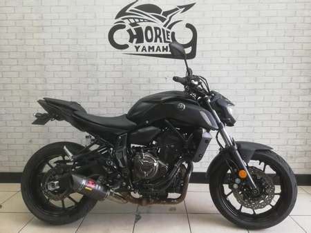 Yamaha Yamaha Mt Black Fsh Akrapovic Exhaust Naked Sport