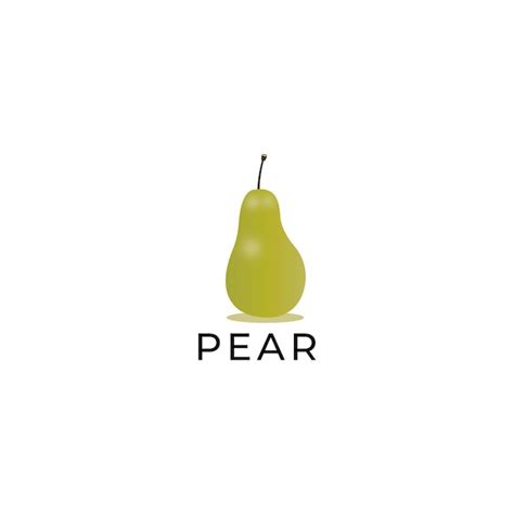 Premium Vector Creative Pear Logo Design Pear Icon Pear Vector