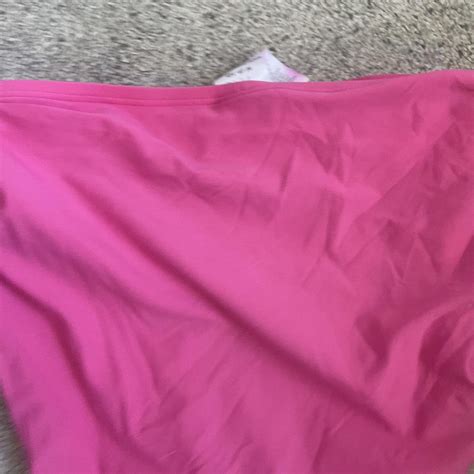 Time And Tru Tie Side Pink High Waisted Bikini Depop