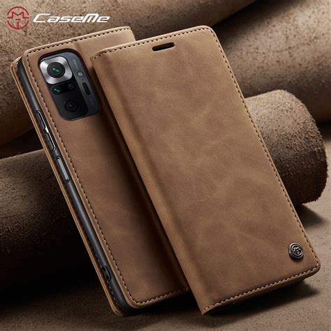 Caseme Funda De Cuero Pu Para Xiaomi Redmi Note S Pro Monedero