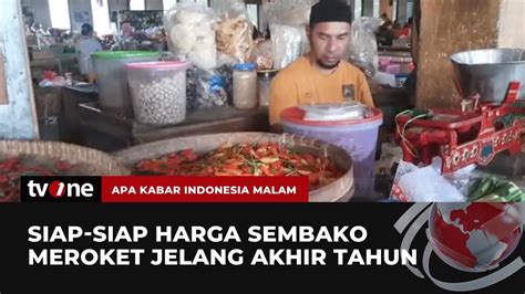 Harga Bahan Pokok Melonjak Tajam Jelang Nataru AKIM TvOne YouTube