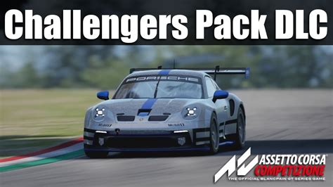 Challengers Pack Dlc Assetto Corsa Competizione Youtube